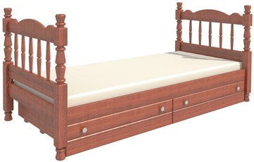 Кроватка Алёнка (Орех) с основанием в Твери