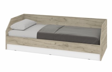 Кровать подростковая Modern О81, Серый дуб - Белый в Твери