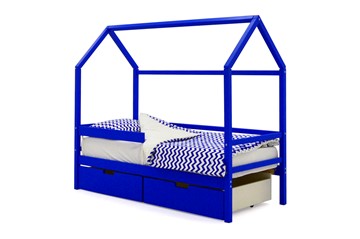 Детская кровать-домик Svogen синий в Твери