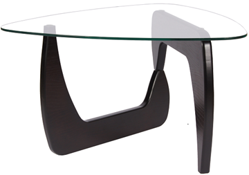 Стеклянный столик Берген-3, черный в Твери