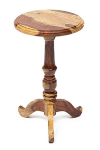 Столик кофейный Бомбей - 0237 палисандр, 35*35*60, натуральный (natural) арт.10046 в Твери