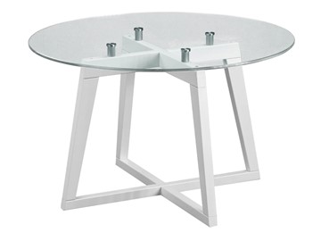 Стеклянный столик Рилле-445 (белый) в Твери