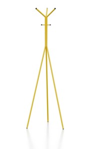 Напольная вешалка Крауз-11, цвет желтый в Твери