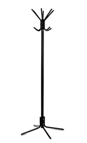 Вешалка-стойка 6-рожковая, Черный матовый в Твери