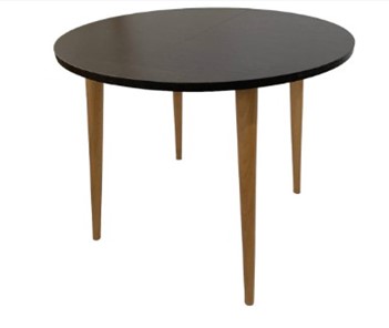 Кухонный стол круглый Creo-line Венге 90*90 см ЛДСП в Твери