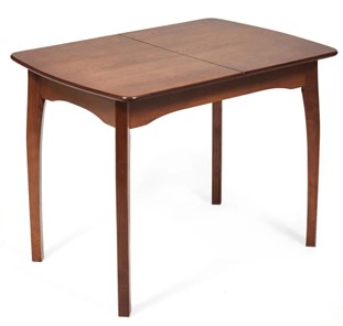 Кухонный стол раздвижной Caterina, бук/мдф, 100+30x70x75, коричневый арт.14122 в Твери