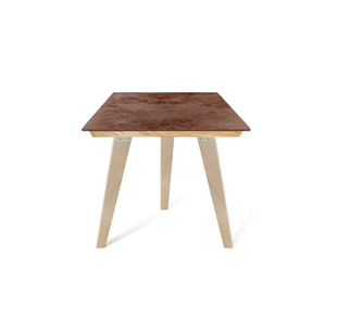 Керамический кухонный стол SHT-TU16 (3 шт.)/ТT8 60/60 (прозрачный лак/прозрачный лак/коричневая сепия) в Твери