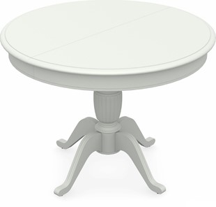 Кухонный круглый стол Леонардо-1 исп. Круг 1000, тон 9 (Морилка/Эмаль) в Твери