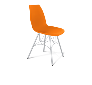 Кухонный стул SHT-ST29/S100 (оранжевый ral2003/хром лак) в Твери