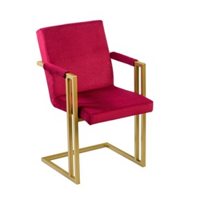 Обеденный стул Бруно, Золото/Аврора 11(бордовый) в Твери
