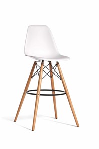 Барный стул derstuhl DSL 110 Wood bar (белый) в Твери