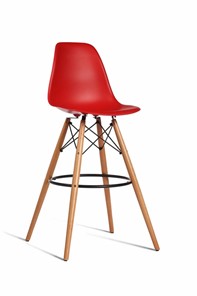 Барный стул DSL 110 Wood bar (красный) в Твери