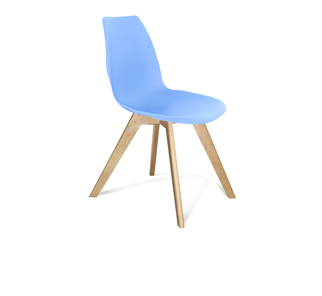 Обеденный стул SHT-ST29/S39 (голубой pan 278/прозрачный лак) в Твери