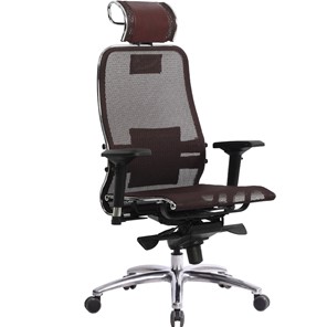 Офисное кресло Метта Samurai S-3.04, темно-бордовый в Твери