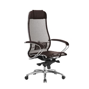 Кресло офисное Samurai S-1.04, темно-коричневый в Твери