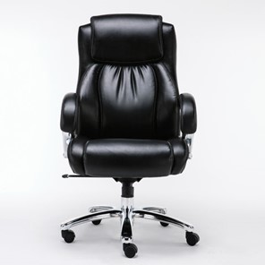 Офисное кресло Brabix Premium Status HD-003 (рециклированная кожа, хром, черное) 531821 в Твери