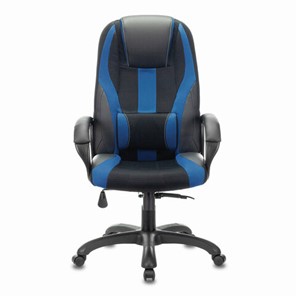 Компьютерное кресло Brabix Premium Rapid GM-102 (экокожа/ткань, черное/синее) 532106 в Твери