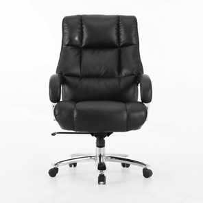 Компьютерное кресло Brabix Premium Bomer HD-007 (рециклированная кожа, хром, черное) 531939 в Твери