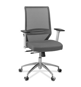 Кресло офисное Aero lux, сетка/ткань TW / серая/серая TW в Твери
