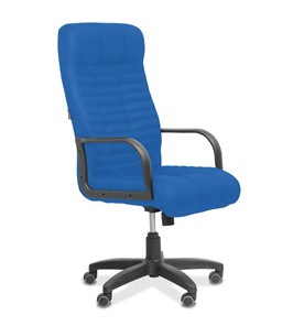 Кресло для руководителя Атлант, ткань TW / синяя в Твери