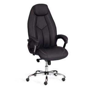 Офисное кресло BOSS Lux, кож/зам, черный, арт.21151 в Твери