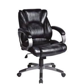 Офисное кресло BRABIX "Eldorado EX-504", экокожа, черное, 530874 в Твери