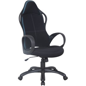 Компьютерное кресло Brabix Premium Force EX-516 (ткань, черное/вставки синие) 531572 в Твери