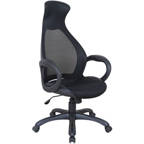 Офисное кресло Brabix Premium Genesis EX-517 (пластик черный, ткань/экокожа/сетка черная)   531574 в Твери