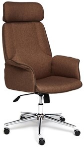 Кресло компьютерное CHARM ткань, коричневый/коричневый , F25/ЗМ7-147 арт.13340 в Твери