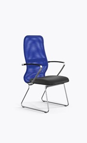 Офисное кресло Метта Ergolife Sit 8 B2-9K - X1+Extra (Синий-Черный) в Твери