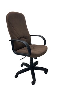 Кресло офисное Менеджер коричневый в Твери
