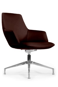 Кресло офисное Spell-ST (С1719), темно-коричневый в Твери