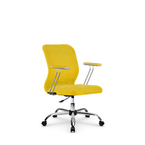 Кресло SU-Mr-4/подл.078/осн.006 желтый в Твери