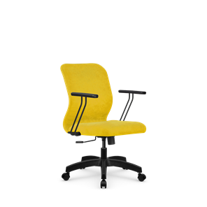 Офисное кресло SU-Mr-4/подл.109/осн.001 желтый в Твери