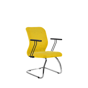 Кресло офисное SU-Mr-4/подл.109/осн.007 желтый в Твери