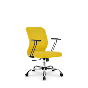 Компьютерное кресло SU-Mr-4/подл.110/осн.003 желтый в Твери