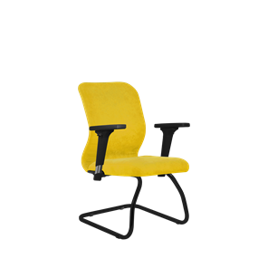 Офисное кресло SU-Mr-4/подл.200/осн.008 желтый в Твери