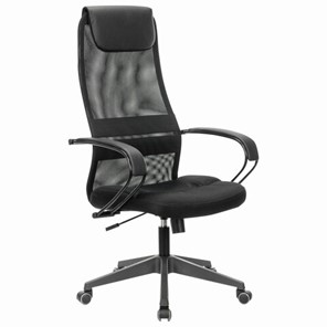 Компьютерное кресло Brabix Premium Stalker EX-608 PL (ткань-сетка/кожзам, черное) 532090 в Твери