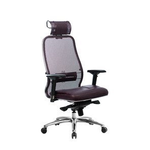 Офисное кресло Метта Samurai SL-3.04, темно-бордовый в Твери