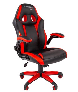 Офисное кресло CHAIRMAN GAME 15, цвет черный / красный в Твери