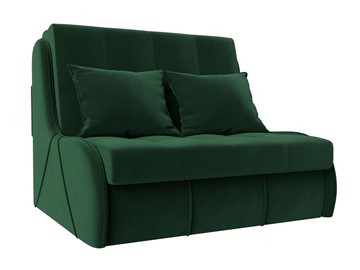 Прямой диван Риттэр 100, Зеленый (велюр) в Твери