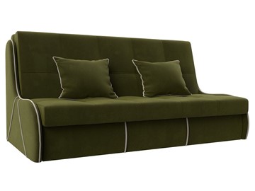 Прямой диван Риттэр 160, Зеленый/Бежевый (Микровельвет) в Твери