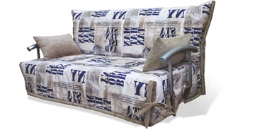 Прямой диван Hit-Divan Аккордеон с боковинами, спальное место 1400 в Твери
