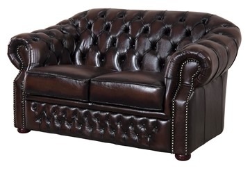 Прямой диван В-128 (2-х местный) brown в Твери