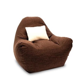 Кресло-мешок Эдем, рогожка орион, коричневый в Твери