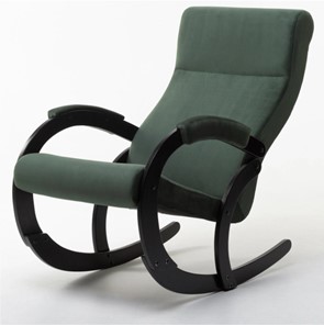 Кресло-качалка Корсика, ткань Amigo Green 34-Т-AG в Твери