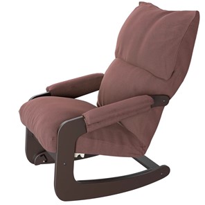 Кресло Трансформер Амадео ВСК №81 (каркас венге, сиденье коричнево-розовое) в Твери