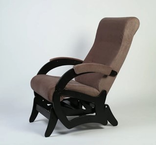 Кресло маятниковое Амелия, ткань кофе с молоком 35-Т-КМ в Твери
