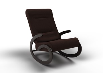 Кресло-качалка Мальта, ткань AMIGo шоколад 10-Т-Ш в Твери