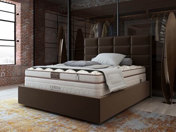 Кровать Chocolate Compact/Island M 160х200, Микровелюр (Manhattan Лесной каштан) в Твери